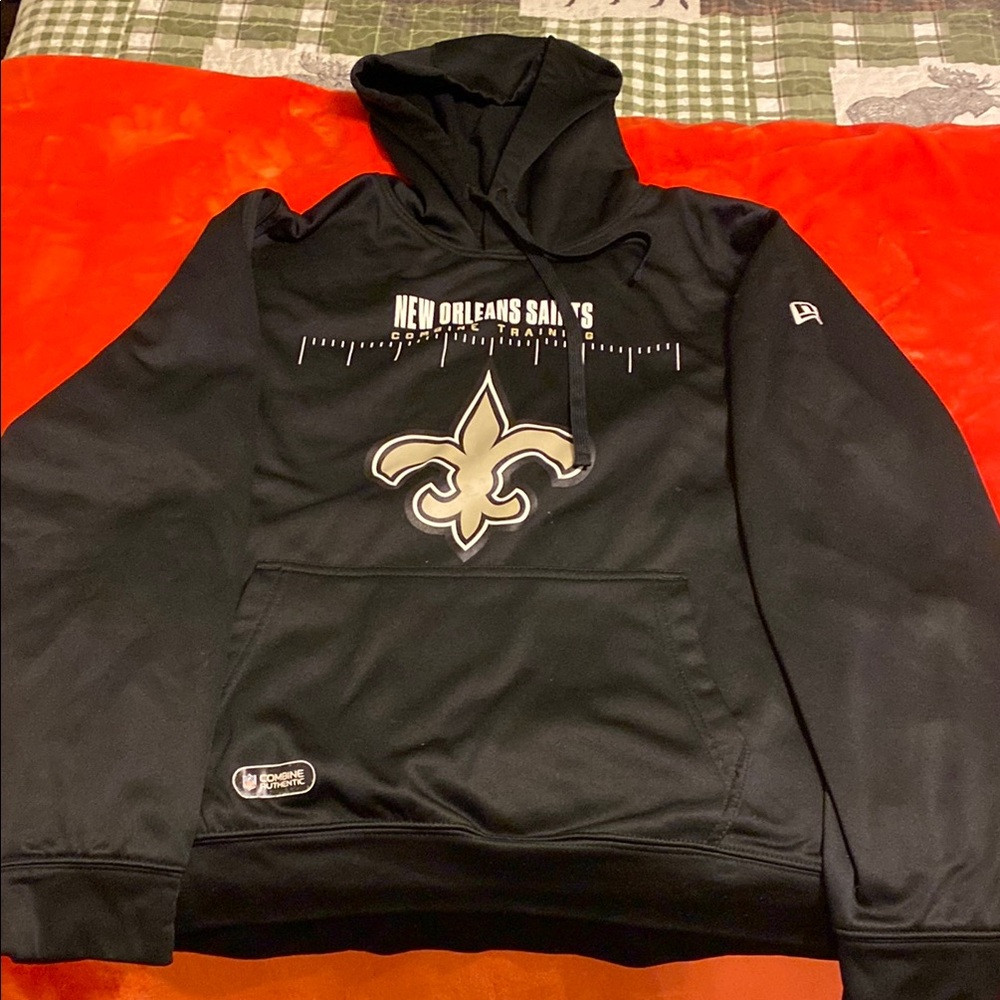 New Orleans Saints Black Hoodie